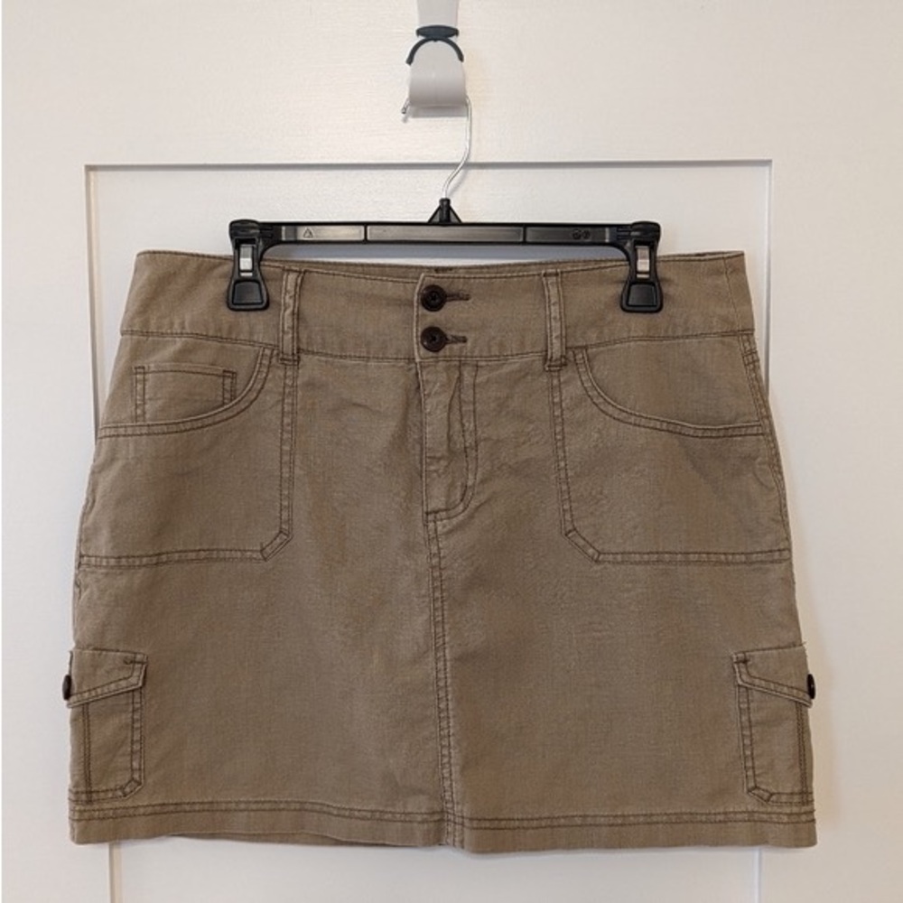 Beau Linen Blend Skort Size 10